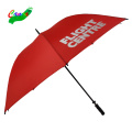 Clubes de golfe de fibra de carbono Red Color Golf Umbrella com impressão